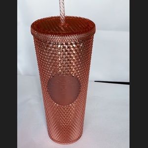 Starbucks Rose Gold Tumbler (New)